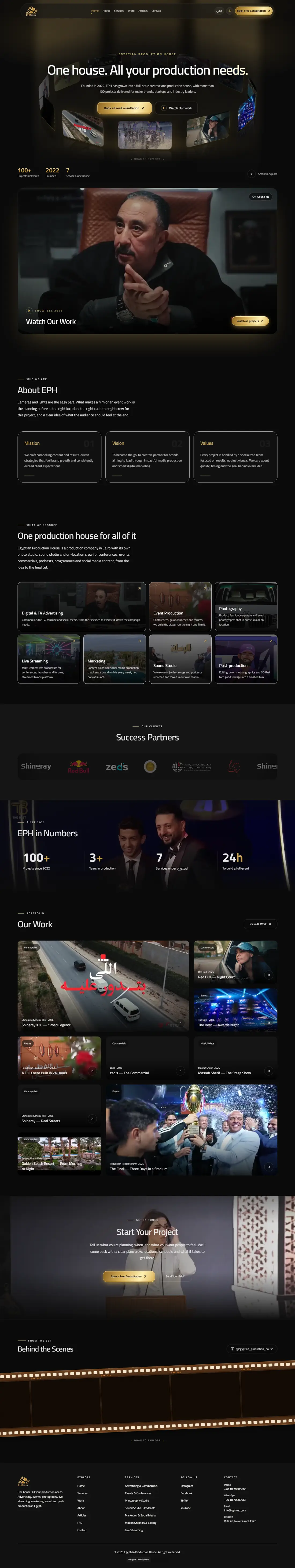 The full EPH home page