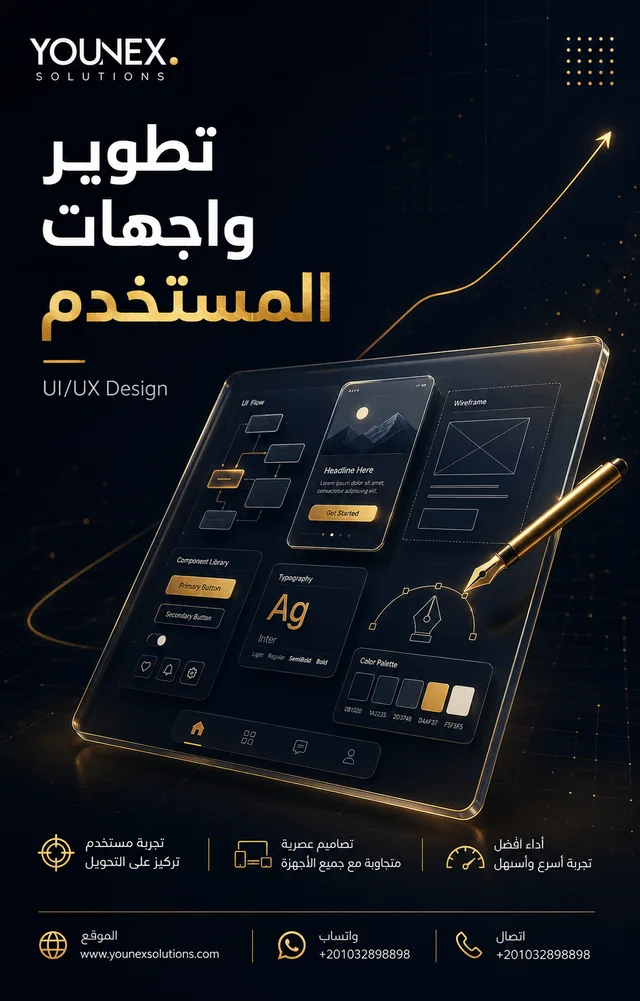 تطوير واجهات المستخدم UI/UX من يونكس