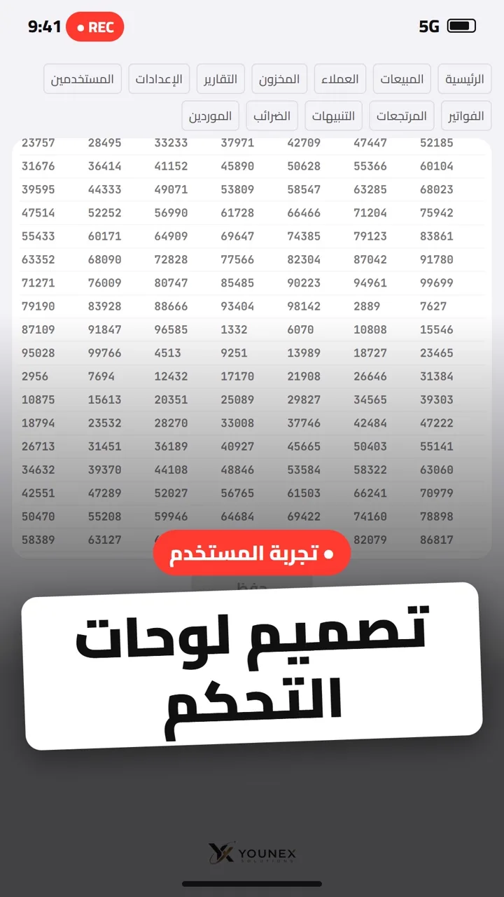 تصميم لوحات التحكم